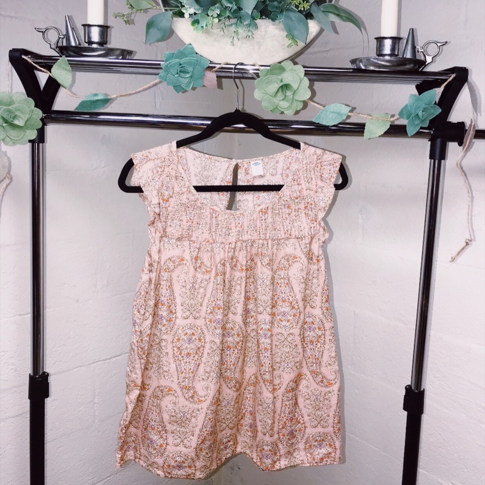 Old Navy Paisley Blouse
